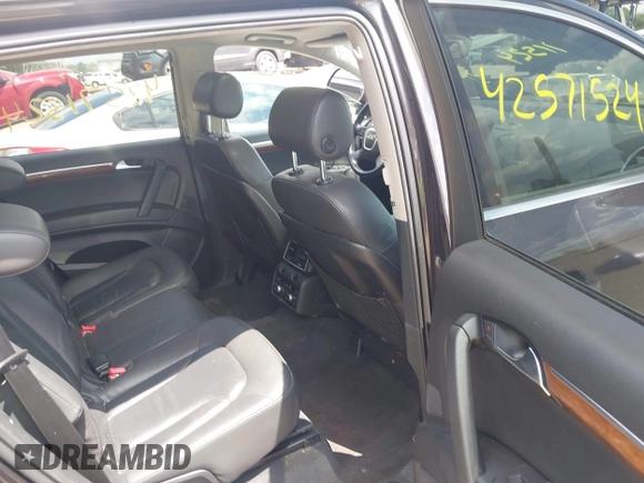 2008 Audi Q7 Premium with VIN WA1BY74L98D039862, listed as a IAAI auction lot 42571524 with 182,011 mi miles and . Bid and sale history available at DreamBid. Image 8.