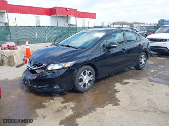 2013 Honda Civic Hybrid with VIN 19XFB4F29DE204085, listed as a IAAI auction lot 41846274 with 145,935 mi miles. Bid and sale history available at carsss.com. Image 2.