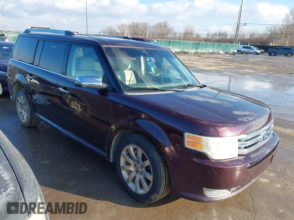 2011 Ford Flex Limited with VIN 2FMGK5DC6BBD04943, listed as a IAAI auction lot 41674422 with 155,636 mi miles. Bid and sale history available at carsss.com. Image 1.