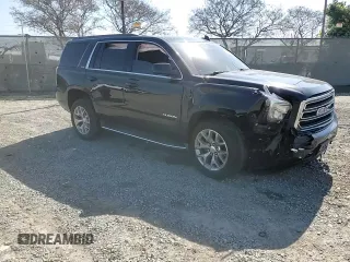 2019 GMC Yukon SLE with VIN 1GKS1AKC9KR166202, listed as a Copart auction lot 50103275 with 55,208 mi miles and Salvage Title. Bid and sale history available at carsss.com. Image 11.