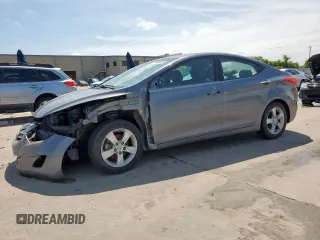 2013 Hyundai Elantra Limited с VIN 5NPDH4AE2DH435154, выставлен на аукционе Copart как лот 58945615 с пробегом 194 471 миль миль и Списание • Salvage title. История ставок и продаж доступна на DreamBid. Изображение 1.