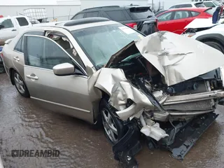 2005 Honda Accord EX z VIN 1HGCM56715A062576, wystawiony jako IAAI lot #42190418 z przebiegiem Nie podano mil oraz . Historia ofert i sprzedaży dostępna na DreamBid. Obrazek 1.