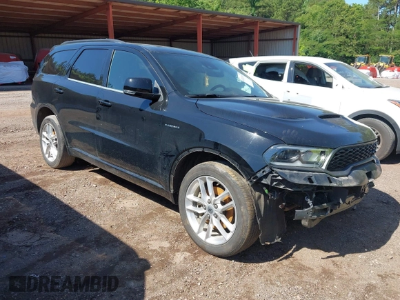 2023 Dodge Durango R/T Plus with VIN 1C4SDHCT0PC549899, listed as a IAAI auction lot 42322151 with 81,722 mi miles and . Bid and sale history available at DreamBid. Image 1.