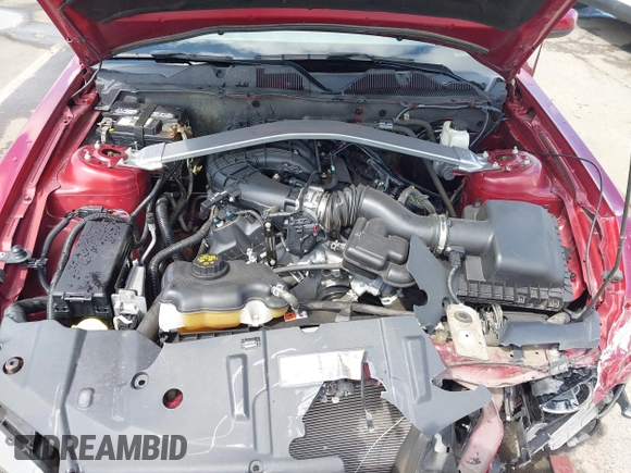 2014 Ford Mustang V6 with VIN 1ZVBP8EM1E5328100, listed as a IAAI auction lot 42075826 with 83,921 mi miles and . Bid and sale history available at DreamBid. Image 10.