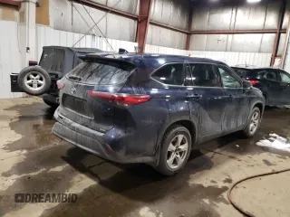 2020 Toyota Highlander L with VIN 5TDCZRBH0LS030899, listed as a Copart auction lot 75532334 with 224,693 mi miles and Salvage title. Bid and sale history available at DreamBid. Image 3.