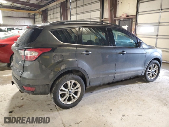 2017 Ford Escape SE with VIN 1FMCU9G92HUC01280, listed as a Copart auction lot 46753385 with 129,889 mi miles and Salvage Title. Bid and sale history available at carsss.com. Image 3.
