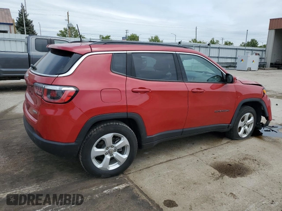 2019 Jeep Compass Latitude with VIN 3C4NJDBB3KT815436, listed as a Copart auction lot 56023625 with 86,529 mi miles and Salvage title. Bid and sale history available at DreamBid. Image 3.