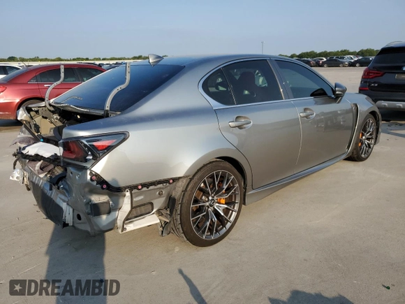 2016 Lexus GS F F z VIN JTHBP1BL1GA001985, wystawiony jako Copart lot #66728014 z przebiegiem 68 200 mil mil oraz Szkody całkowita. Historia ofert i sprzedaży dostępna na DreamBid. Obrazek 3.