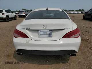 2015 Mercedes-Benz CLA 250 with VIN WDDSJ4GB0FN177766, listed as a Copart auction lot 58659135 with 54,423 mi miles and Salvage title. Bid and sale history available at DreamBid. Image 6.