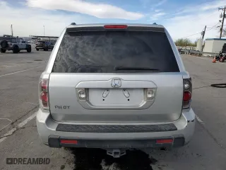 2007 Honda Pilot EX-L with VIN 5FNYF28557B037344, listed as a Copart auction lot 82451984 with 283,504 mi miles and Salvage Title. Bid and sale history available at carsss.com. Image 6.