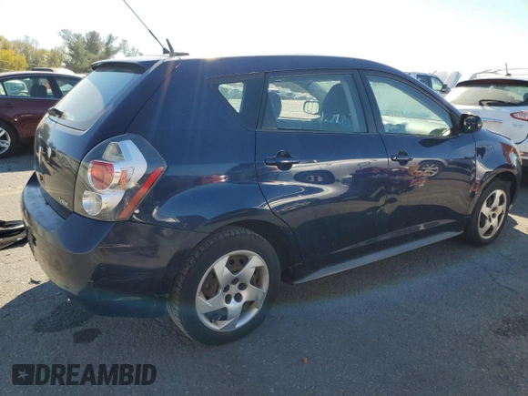 2009 Pontiac Vibe w/1SA with VIN 5Y2SP67889Z461362, listed as a Copart auction lot 76885774 with 138,586 mi miles and Salvage Title. Bid and sale history available at carsss.com. Image 3.