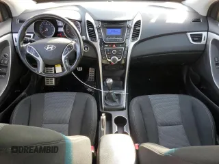 2013 Hyundai Elantra GT with VIN KMHD35LE4DU117801, listed as a Copart auction lot 74888134 with 97,453 mi miles and Salvage Title. Bid and sale history available at carsss.com. Image 8.