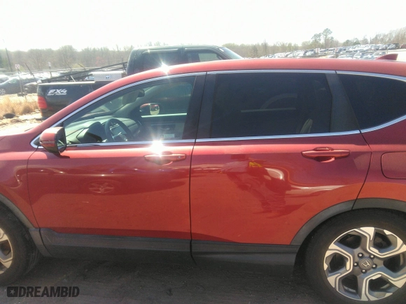 2018 Honda CR-V EX-L with VIN 5J6RW1H85JL009177, listed as a IAAI auction lot 41844475 with 105,347 mi miles. Bid and sale history available at carsss.com. Image 14.
