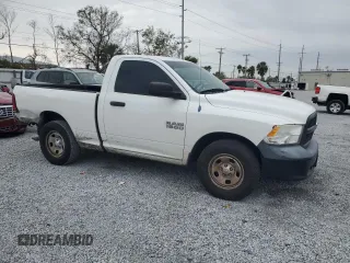2013 Ram 1500 Tradesman with VIN 3C6JR6AP3DG502356, listed as a Copart auction lot 88134775 with 61,894 mi miles and Salvage title. Bid and sale history available at DreamBid. Image 4.