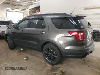 2018 Ford Explorer XLT with VIN 1FM5K8D8XJGA75162, listed as a Copart auction lot 58842785 with 118,892 mi miles and Salvage title. Bid and sale history available at DreamBid. Image 2.