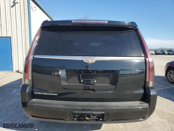 2015 Cadillac Escalade Luxury with VIN 1GYS4MKJ0FR555264, listed as a Copart auction lot 46839885 with 111,332 mi miles and Salvage Title. Bid and sale history available at carsss.com. Image 6.