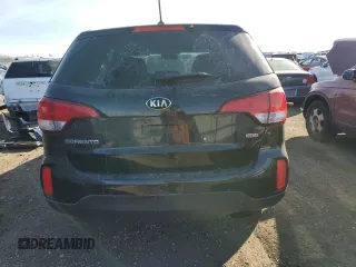 2015 Kia Sorento LX with VIN 5XYKT3A66FG625266, listed as a Copart auction lot 42513795 with 117,942 mi miles and Clean Title. Bid and sale history available at DreamBid. Image 6.