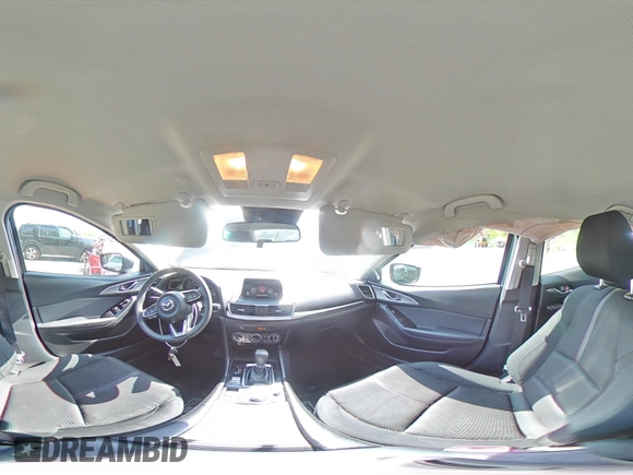 2018 Mazda 3 Sport with VIN 3MZBN1U77JM215586, listed as a Copart auction lot 56766805 with 80,779 mi miles and Salvage Title. Bid and sale history available at DreamBid. Image 14.