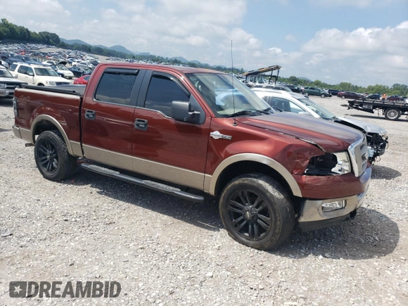 2005 Ford F-150 XLT with VIN 1FTPW14565KE88861, listed as a Copart auction lot 65607655 with 79,339 mi miles and Salvage title. Bid and sale history available at DreamBid. Image 4.