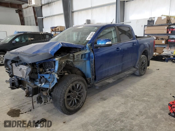 2019 Ford Ranger XL with VIN 1FTER4FH5KLA01047, listed as a Copart auction lot 54661465 with 47,646 mi miles and Salvage title. Bid and sale history available at DreamBid. Image 1.