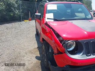 2016 Jeep Renegade Trailhawk with VIN ZACCJBCT0GPD21696, listed as a IAAI auction lot 42651973 with 91,106 mi miles and . Bid and sale history available at DreamBid. Image 6.