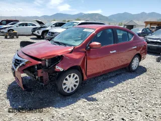 2017 Nissan Versa SV with VIN 3N1CN7AP8HK428456, listed as a Copart auction lot 59369815 with 125,078 mi miles and Salvage title. Bid and sale history available at DreamBid. Image 1.