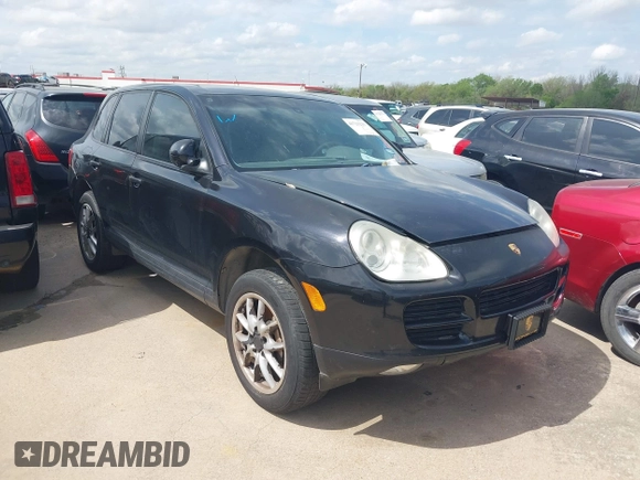2005 Porsche Cayenne S with VIN WP1AB29P45LA65268, listed as a IAAI auction lot 41723233 with 303,526 mi miles. Bid and sale history available at carsss.com. Image 1.