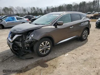2015 Nissan Murano S with VIN 5N1AZ2MG1FN239772, listed as a Copart auction lot 49830675 with 82,873 mi miles and Salvage Title. Bid and sale history available at carsss.com. Image 1.