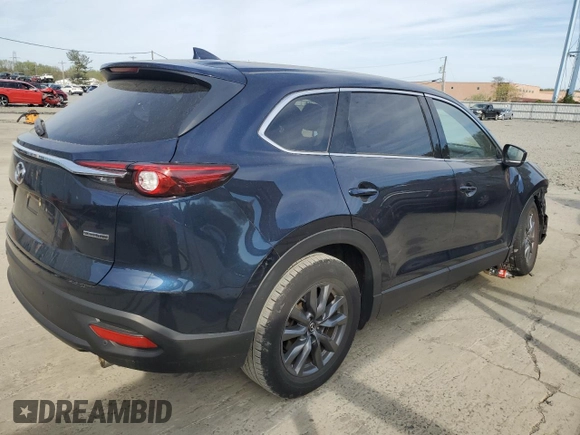 2022 Mazda CX-9 Touring with VIN JM3TCBCY6N0624661, listed as a Copart auction lot 53085015 with 22,812 mi miles and Salvage title. Bid and sale history available at DreamBid. Image 3.