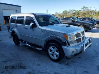 2007 Dodge Nitro SLT with VIN 1D8GT58K57W503007, listed as a Copart auction lot 87694345 with 146,832 mi miles and Salvage Title. Bid and sale history available at DreamBid. Image 4.