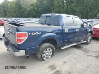 2013 Ford F-150 XL with VIN 1FTFW1ET5DFB50268, listed as a Copart auction lot 69648514 with 143,311 mi miles and Salvage Title. Bid and sale history available at carsss.com. Image 3.