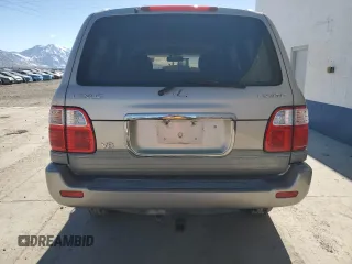 2002 Lexus LX 470 z VIN JTJHT00W523513337, wystawiony jako Copart lot #47001735 z przebiegiem 261 108 mil mil oraz Szkody całkowita. Historia ofert i sprzedaży dostępna na DreamBid. Obrazek 6.