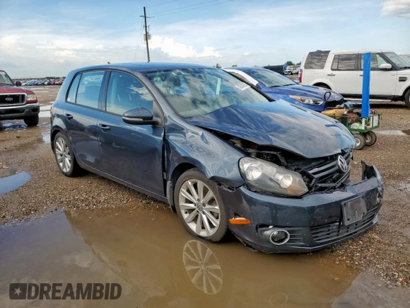 2014 Volkswagen Golf TDI w/Sunroof & Nav z VIN WVWDM7AJ2EW000544, wystawiony jako Copart lot #59343995 z przebiegiem 128 421 mil mil oraz Szkoda całkowita • Salvage title. Historia ofert i sprzedaży dostępna na DreamBid. Obrazek 4.