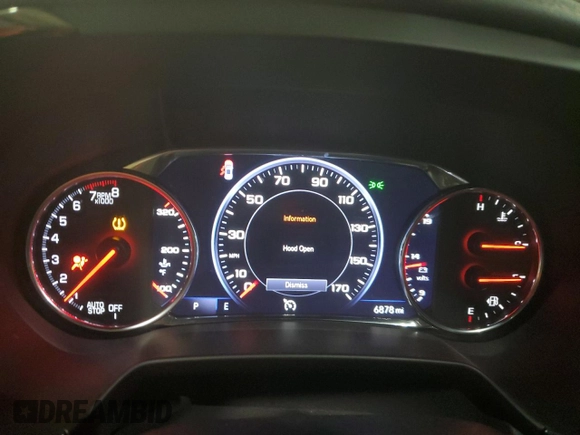 2024 Chevrolet Blazer RS with VIN 3GNKBKRS7RS149456, listed as a Copart auction lot 55678635 with 6,878 mi miles and Salvage title. Bid and sale history available at DreamBid. Image 9.