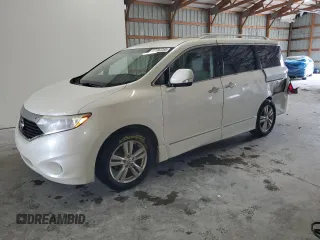 2011 Nissan Quest SL z VIN JN8AE2KPXB9001817, wystawiony jako Copart lot #57584785 z przebiegiem 109 121 mil mil oraz Szkoda całkowita • Salvage title. Historia ofert i sprzedaży dostępna na DreamBid. Obrazek 1.