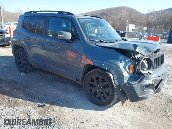 2017 Jeep Renegade Latitude with VIN ZACCJABB6HPG60211, listed as a IAAI auction lot 41422858 with 64,122 mi miles and . Bid and sale history available at DreamBid. Image 1.