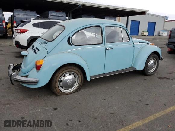 1973 Volkswagen Beetle with VIN 1332743225, listed as a Copart auction lot 82205824 with 66,942 mi miles and Clean Title. Bid and sale history available at DreamBid. Image 3.