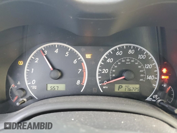 2010 Toyota Corolla with VIN 1NXBU4EE2AZ183352, listed as a Copart auction lot 51110565 with 176,225 mi miles and Salvage title. Bid and sale history available at DreamBid. Image 9.