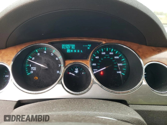 2011 Buick Enclave CXL-1 with VIN 5GAKVBED3BJ369368, listed as a Copart auction lot 53982875 with 91,757 mi miles and Salvage Title. Bid and sale history available at carsss.com. Image 9.