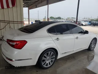 2015 Kia Cadenza Premium with VIN KNALN4D73F5197123, listed as a Copart auction lot 50657495 with 77,432 mi miles and Clean Title. Bid and sale history available at DreamBid. Image 3.