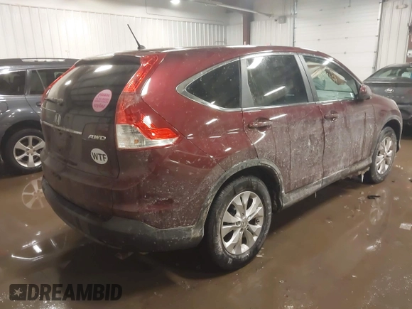 2013 Honda CR-V EX with VIN 5J6RM4H59DL023536, listed as a IAAI auction lot 41629454 with 159,255 mi miles and . Bid and sale history available at carsss.com. Image 4.