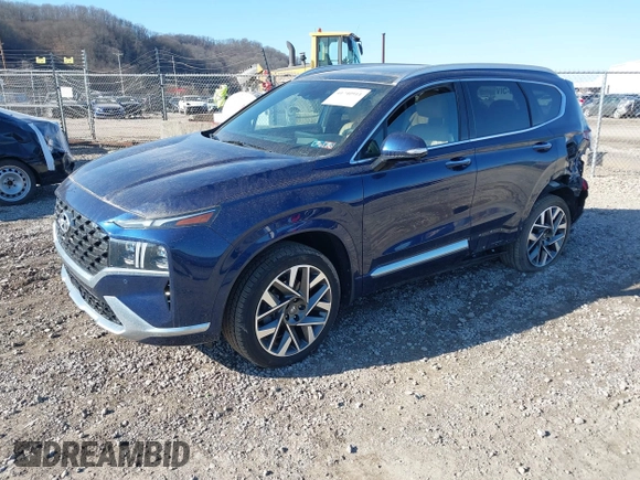 2021 Hyundai Santa Fe Calligraphy z VIN 5NMS5DAL4MH352689, wystawiony jako IAAI lot #41740911 z przebiegiem 15 589 mil mil oraz . Historia ofert i sprzedaży dostępna na DreamBid. Obrazek 17.