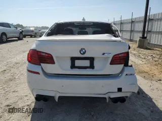 2014 BMW M5 with VIN WBSFV9C54ED097879, listed as a Copart auction lot 61380464 with 78,367 mi miles and Salvage Title. Bid and sale history available at carsss.com. Image 6.