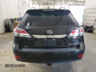 2015 Lexus RX 450h with VIN 2T2BC1BA6FC006178, listed as a Copart auction lot 53119185 with 167,349 mi miles and Salvage Title. Bid and sale history available at DreamBid. Image 6.