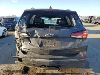 2022 Chevrolet Equinox RS with VIN 3GNAXWEV6NS153464, listed as a Copart auction lot 84108974 with 75,649 mi miles and Salvage Title. Bid and sale history available at carsss.com. Image 6.