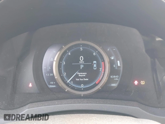 2017 Lexus IS 350 with VIN JTHBE1D27H5030069, listed as a IAAI auction lot 41276305 with 83,840 mi miles and . Bid and sale history available at DreamBid. Image 7.
