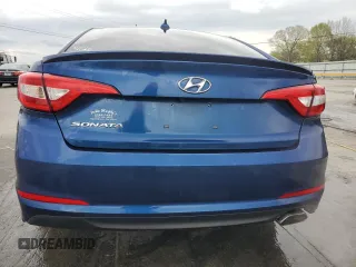 2016 Hyundai Sonata 2.4L with VIN 5NPE24AF4GH339559, listed as a Copart auction lot 52952445 with 135,261 mi miles and Salvage Title. Bid and sale history available at carsss.com. Image 6.