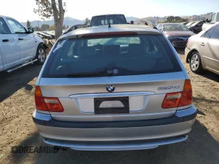 2003 BMW 3 Series 325xi with VIN WBAEP33453PF02225, listed as a Copart auction lot 75361484 with 207,860 mi miles and Clean Title. Bid and sale history available at carsss.com. Image 6.