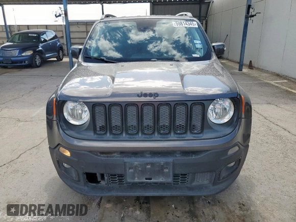 2018 Jeep Renegade Latitude с VIN ZACCJABB6JPH96151, выставлен на аукционе Copart как лот 59814345 с пробегом 88 607 миль миль и Списание • Salvage title. История ставок и продаж доступна на DreamBid. Изображение 5.