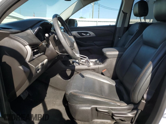 2018 Chevrolet Traverse LS with VIN 1GNERFKW2JJ217312, listed as a Copart auction lot 51320755 with 61,160 mi miles and Salvage Title. Bid and sale history available at DreamBid. Image 7.